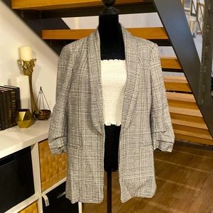 Lush Checker Blazer